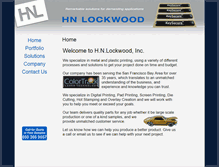 Tablet Screenshot of hnlockwood.com